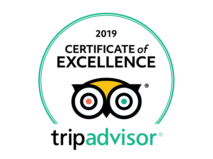 2019 Certificate of Excellence Tripadvisor