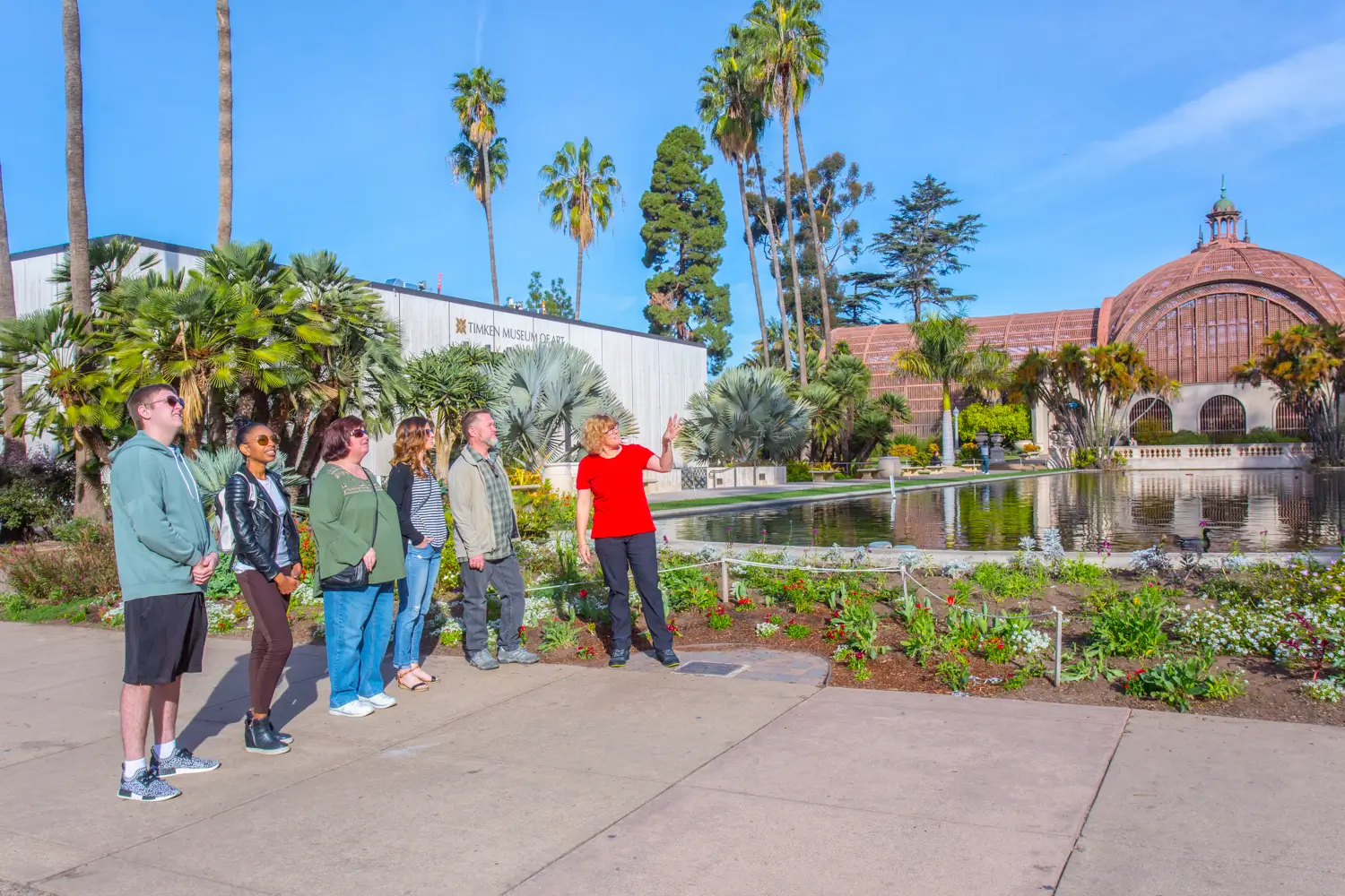 Balboa Park Lily Pond and Timken Museum