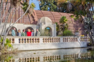 Balboa Park Lily Pond and Botanical Building