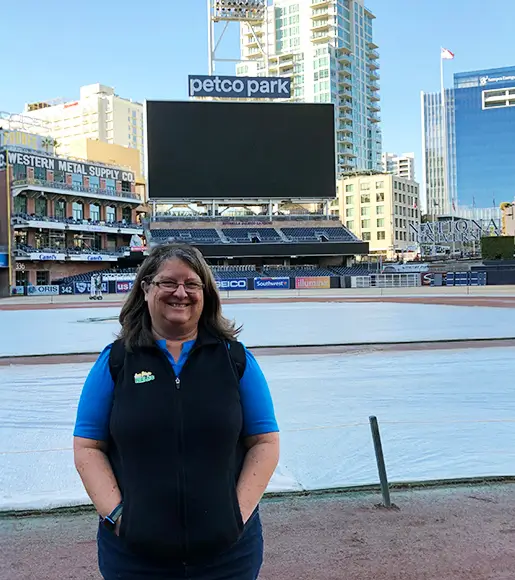 Jennifer at Petco Park