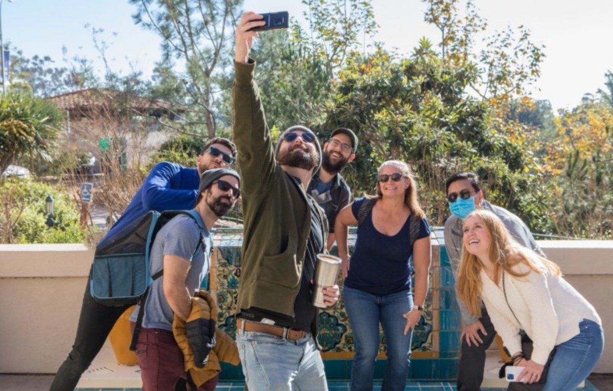 Balboa Park Scavenger Hunt Selfie