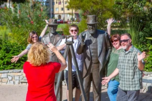 Balboa Park Founders Statues Fun Above