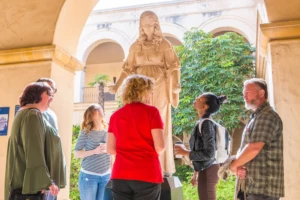Balboa Park Statue Courtyard