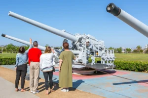Liberty Station Prebble Field Guns